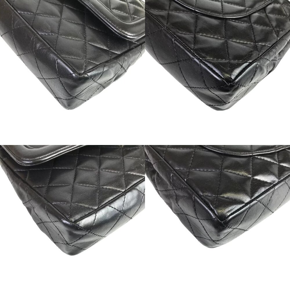3481160AH (S6) Chanel Shoulder Bag Diana Matelasse CC Logo Black Leather - Picture 9 of 13